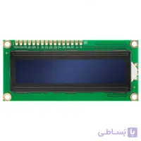 نمایشگر کاراکتری LCD 2×16 با بک‌ لایت آبی