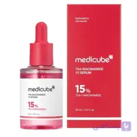 سرم روشن کننده پوست مدیکیوب مدل TXA + NIACINAMIDE 15% مناسب برای انواع  پوست حجم 30 میلی لیتر