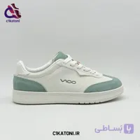 کتونی اسپرت ویکو (Vico) طرح ونس سفید سبز مدل 5026M6