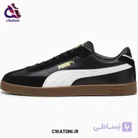کتونی اسپرت پوما پالرمو مشکی زیره قهوه ای