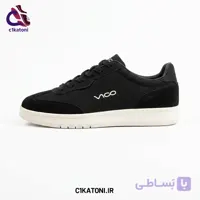 کتونی ویکو (مدل ونس) مردانه رنگ مشکی و کفی سفید