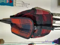 کوله پشتی سنتی به همراه کیف کوچیک ارایشی