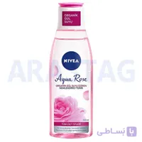 تونر آبرسان و روشن‌کننده صورت نیوا مدل حاوی گلاب مناسب انواع پوست حجم 200 میلی