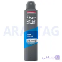 اسپری دئودورانت مردانه داو مدل COOL FRESH حجم 250 میلی