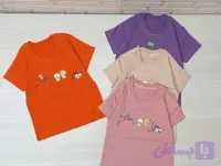 تیشرت تک طرح خرس سایز 35