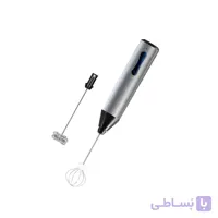 کف‌ساز و هم‌زن شیر و قهوه شارژی USB مدل UL2 بدنه استیل