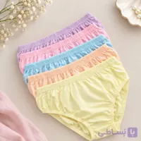 «شورت راحتی زنانه سوپر نخی | مدل لاوس (Loves) سایز 4XL | ساده و پوشیده»