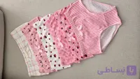 شورت زنانه نخی پنبه‌ای سایز لارج (L)