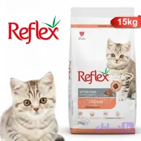 غذای خشک بچه گربه رفلکس کیتن (برنج و مرغ) 15 کیلوگرم