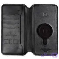 پاوربانک وایرلس 15 وات 10000 و کیف پول چرمی ژوس ZS-PB-037