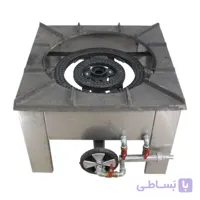 اجاق گاز 3 شعله استیل کوره دار