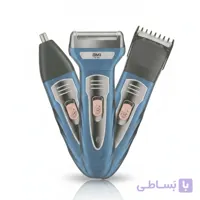 ماشین اصلاح سه کاره سر و صورت و بدن BM3 مدل YK-7620 ریش تراش و گوش و بینی و خط زن ( خرید عمده و تکی گناوه مارکت ) قسطی