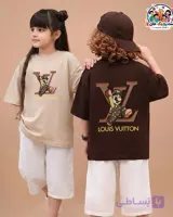 تیشرت بگ استایل CFCS Louis vuitton