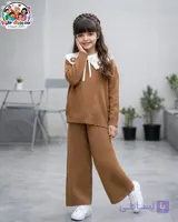 بلوز شلوار بافت گلدار CFCS