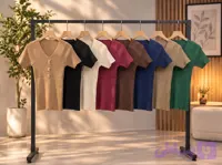 تیشرت بافت یقه هفت