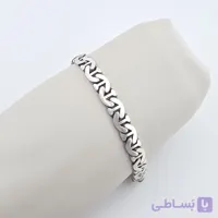 دستبند کارتیر تخت  مردانه با عیار ۹۲۵