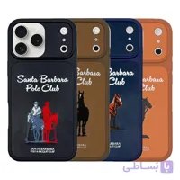 کاور چرمی Santa Barbara Polo مدل Questa مناسب برای iPhone 17 Pro