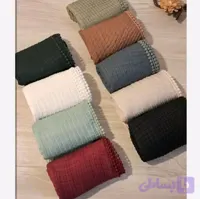 شال پلیسه مربعی شاین دار 006