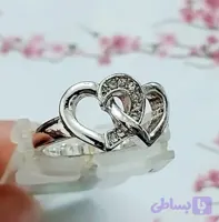 گردنبند کاپلی تلسکوپی استیل نقره ای و طلایی