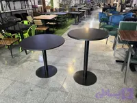 میز بار پایه کف گردصفحه گرد قطر 70 سانت ارتفاع 90 سانت