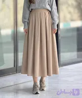 دامن پیلی دار چهارفصل کد0070
