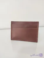 کیف کارت ساده چرم طبیعی 4 تایی | چرم برلیانت