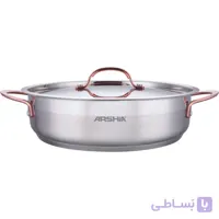 تابه استیل 28 سانتی عرشیا مدل SS014-3311