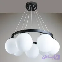 لوستر پذیرایی و سالن مولکولی مدل رینگی