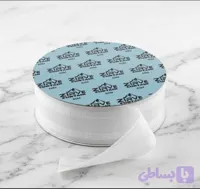 نوار پرده مینیمال شیشه ای ترک عرض 8 سانتی متر