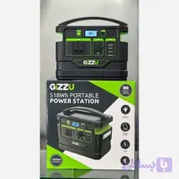 پاور استیشن قابل حمل 518W مدل GIZZU-518W با ظرفیت باتری 140 هزار میلی آمپر ساعت
