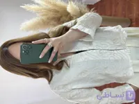 کت کوتاه لنین نخ زنانه طرح گلدوزی