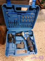 دریل شارژی ۱۲ ولت ویوارکس مدل VR12V_2A دو باطری با کیف BMC