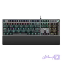 کیبورد گیمینگ آئولا مدل Aula F2058، سوئیچ مکانیکال آبی، Full-size، نورپردازی RGB