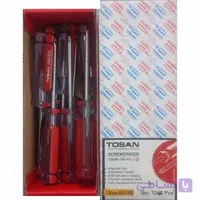 پیچ گوشتی چهارسو مگنتی 100×6 توسن TOSAN