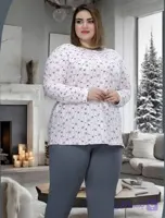 بلوز شلوار نخ پنبه سایز بزرگ ۲،۳،۴،۵،  ایکس