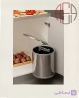سطل زباله توکار رومانا پلاستیک ایتالیا کد 272