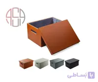 باکس نظم‌دهنده چرمی ملونی (Melloni) سایز متوسط کد 8064