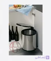 سطل زباله توکار رومانا پلاستیک ایتالیا کد 274