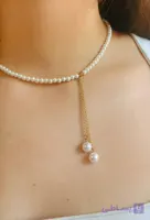 گردنبند سلطنتی مدل کراواتی دخترانه