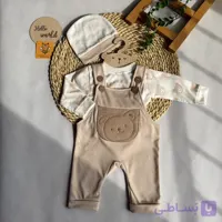 ست بلوز بیلر نوزادی طرح تدی
