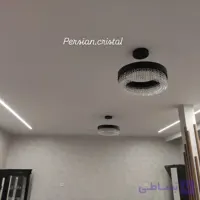 لوستر اسپریال رینگی سایز ۵۰ سانت