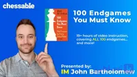 دانلود دوره 100 Endgames You Must Know Chessable | بهترین آموزش آخر بازی شطرنج