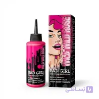 شامپو رنگ بدگرل Wild Wild Rose سرخابی وحشی 150 میلی‌لیتر