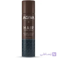 اسپری پرپشت کننده مو آگیوا قهوه‌ای 150 گرم