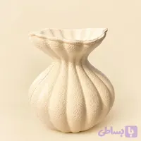گلدان دکوراتیو شیاردار خام؛ انتخابی خاص برای دکوراسیون منزل