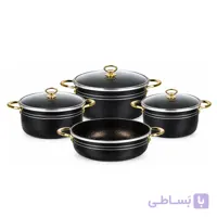 سرویس قابلمه و تابه گرانیتی 7 پارچه آپی نات
