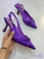 کفش زنانه مجلسی برند یونای بنفش(وارداتی)