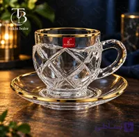 فنجان نعلبکی بلینک مکس – مدل KTZB156 – لب طلا