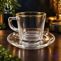 فنجان نعلبکی بلینک مکس – مدل KTZB89 – لب طلا