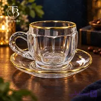 فنجان نعلبکی بلینک مکس – مدل KTZB142 – لب طلا